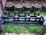 Barrecrafters Top Totes TT210 Ski Rack / Small Roof Width 41" 51". Fixed Price $19.99.