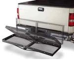 Hyper Tough Hitch Mounted Cargo Basket Trailer Folding Luggage Carrier Us. Fixed Price $89.99.