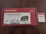 Yakima Timberline Towers Set Of 4 With Sks Lock Cores. Fixed Price $250.00.