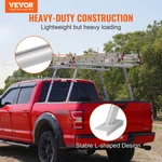 Vevor Truck Rack 500 Lbs Capacity Adjustable Height Aluminum Ladder. Fixed Price $251.79.
