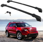 260LBS Lockable Roof Rack Cross Bar 2011-2015 Ford Explorer Luggage Carrier. Fixed Price $159.00.