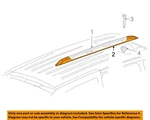 Chrysler Oem 08-09 Aspen Roof Luggage Carrier-base 1JZ841KGAA. Fixed Price $97.70.