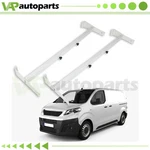 White Van Ladder Rack Set Roof Cargo Universal Steel Bars 600LB Capacity Werner. Fixed Price $67.50.