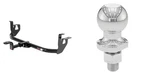 Curt Trailer Hitch Tow Package 1-1/4IN Receiver, 1-7/8IN Ball Mount 110003 40161. Fixed Price $272.99.