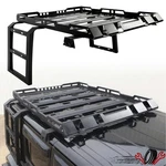 For Jeep Wrangler Jk 2007-2018 Roof Rack Luggage Carrier Basket + Side Ladders. Fixed Price $292.99.