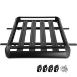 Black Aluminium Roof Rack Basket Tray Luggage Cargo Carrier With Bars Xl-b. Fixed Price $84.99.