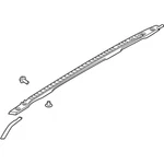 Genuine Ford Explorer Roof Rack Rail Side (2016-2019) Oe FB5Z7855114AD. Fixed Price $945.49.