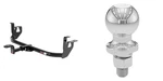 Curt Trailer Hitch Tow Cargo Kit 1-1/4IN Receiver, 2IN Ball Mount 110003 40164. Fixed Price $273.99.