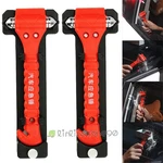 2XUNIVERSAL Car Window Emergency Punch Seat Belt Cutter Kit Hammer Survival Gear. Fixed Price $9.99.