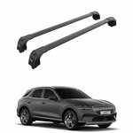 For Genesis GV70 2022-2025 Roof Cross Bars Metal Bracket Flush Rail Black. Fixed Price $228.00.
