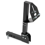 Hitch Spare Tire Carrier Mount For Truck W/ 2 Inch Receiver Trailer Adjustable. Fixed Price $58.00.