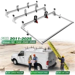 Heavy Duty Van Ladder Rack 3-BAR Rear Roller Fit 2011-ON Nissan NV1500/2500/3500. Fixed Price $269.99.