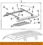 Ford Oem 95-98 Windstar Roof Luggage Carrier-hardware Kit N803763S100. Fixed Price $16.99.