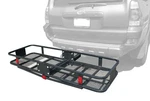 Maxxhaul 70103 500 Lb. Capacity Steel Hitch Mount Folding Cargo Carrier Mesh Bas. Fixed Price $185.04.