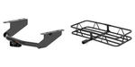 Trailer Hitch + Cargo Carrier Basket Fixed 500LBS Curt Class Receiver #13400. Fixed Price $424.99.