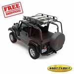 Smittybilt Roof Rack Direct-fit Black Steel For Jeep Wrangler 87-95. Fixed Price $499.84.