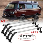 4 Bars Ladder Roof Rack Cross Cargo Kayaks W/ Rain Gutter For Vw Vanagon. Fixed Price $295.19.