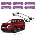 Erkul Roof Rack Crossbars For Nissan Pathfinder 22-25 Raised Rails-silver. Fixed Price $161.91.