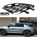 For Chevy Traverse 50"X 38" Roof Rack Top Cargo Carrier Basket W/ Led +crossbar. Fixed Price $229.33.