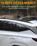 Snailfly Upgraded Cross Bars Fit For Volvo XC60 2018-2026 Lockable Roof Rack. Fixed Price $79.99.