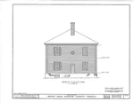4. North Elevation - Rocky Mills Mansion, 211 Ross Road Moved From Ashland. Fixed Price $12.99.