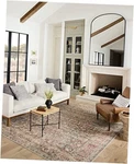 Ii Adrian Collection ADR-06 Ocean/clay 2'-6" X 7'-6" Runner Rug. Fixed Price $86.22.