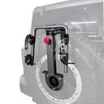 Spare Tire Mount Rack Hold 2 Bikes Foldable For Jeep Gladiator Suv. Fixed Price $159.88.