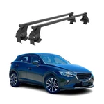 Smooth Roof Racks Cross Bars Luggage Carrier For Mazda CX-3 2016-2021 Black 2PCS. Fixed Price $189.99.