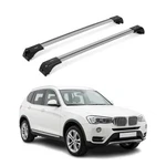Roof Rack Cross Bars Aluminum For Bmw X3 F25 2011-2017 Silver 2PCS. Fixed Price $119.90.