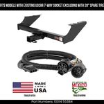 For 08-16 F350 Sd Trailer Hitch W/ 4PIN Wiring Fit Uscar Plug Exc 20" Spare Curt. Fixed Price $308.99.