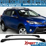 Fits 13-18 Toyota RAV4 XA40 Top Roof Rack Cross Bar Rails Cargo Carrier Black. Fixed Price $55.99.