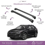 Erkul Roof Rack Bars Fits Subaru Crosstrek 2024-25 Raised Rails Black. Fixed Price $124.90.