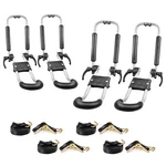 KAX125 Pair J-bar Foldable Aluminum Kayak Rack Roof Top Mount Folding Carrier. Fixed Price $129.90.
