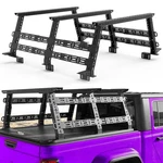 1300LBS Adjustable Truck Bed Racks Overland For Silverado/sierra/tacoma Assembly. Fixed Price $367.99.