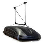 Store Cargo Box Ceiling Storage Hoist Heavy Duty Holds 150 Lbs Rooftop Carrier. Fixed Price $68.22.