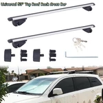 Universal 53" Aluminum Suv Top Roof Rack Cross Bar Luggage Carrier W/lock Sliver. Fixed Price $99.90.