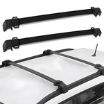 For Jeep Compass 2011-2016 Black Roof Top Rack Cross Bar 2PCS Aluminum Carrier. Fixed Price $85.48.