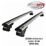 Thule Wingbar Evo Silver Roof Bars Fit Skoda Octavia MK.3 Estate 13-20 Open Rail. Fixed Price $323.88.