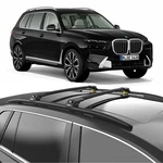 For Bmw X7 G07 2019-2025 Roof Rack Cross Bars Black Raised Rails Turtle Air. Fixed Price $205.00.