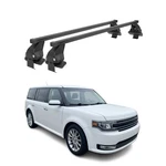 Smooth Roof Racks Cross Bars Luggage Carrier Ford Flex 2013-2019 Black 2PCS. Fixed Price $209.99.