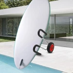 Aluminum Freestanding Kayak & Sup Transport Trolley 2-BOAT 10IN Wheels. Fixed Price $102.26.