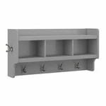 Woodland 40W Wall Mounted Coat Rack With Shelf In Cape Cod Gray Cubbies And.... Fixed Price $311.65.