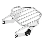 Chrome Detachable 2-UP Mount Luggage Rack Fit For Harley Touring 09-24. Fixed Price $61.80.