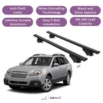 Erkul Roof Rack Cross Bars For Subaru Outback 2010-2014 Raised Rails Black. Fixed Price $154.90.