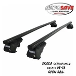 Thule Steel Squarebar Evo Roof Bars Skoda Octavia MK.2 Estate 05-13 Open Rail. Fixed Price $276.55.