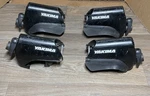 Yakima Railgrab Roof Rack Towers / Footpack Set 4 1 Missing Footbed. Fixed Price $49.95.
