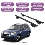 Erkul Roof Rack Cross Bars Subaru Forester 2014-2024 Raised Rails-black. Fixed Price $159.90.