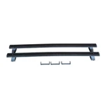 2011-2022 Jeep Grand Cherokee Roof Rack Cross Bars Black Set Carrier WK2 W2. Fixed Price $114.71.