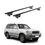 Roof Rack Cross Bars Luggage Carrier For Toyota Land Cruiser 1998-2007 Black 2X. Fixed Price $109.99.