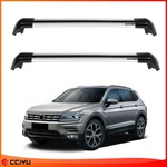 Luggage Roof Rack For Vw Tiguan 2016 Volkswagen Aluminum 2X Carrier. Fixed Price $88.45.